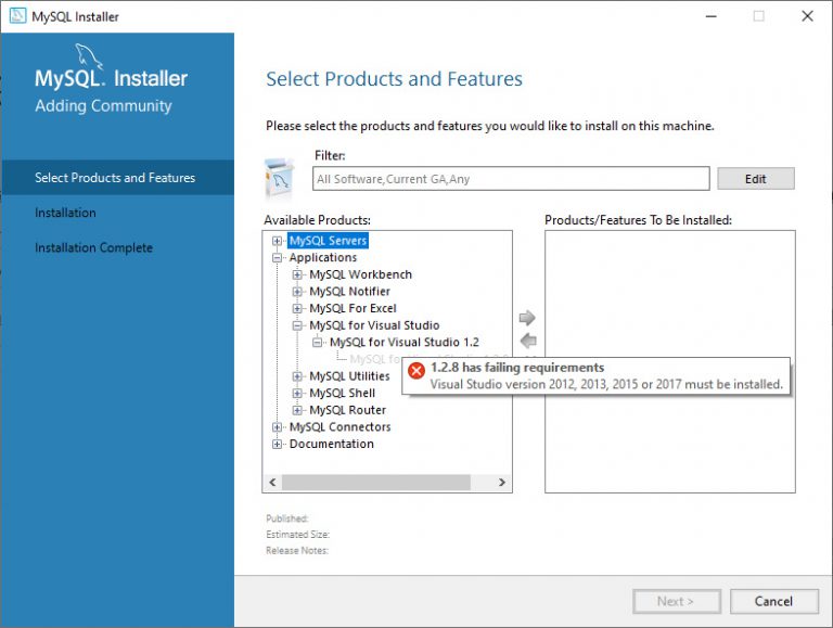 Mysql for visual studio что это